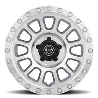 ICON Hulse 18x9 6x5.5 0mm Offset 5in BS Silver Machined