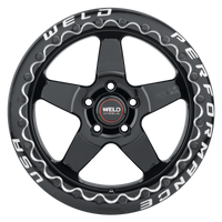 Weld S905 17x10 Ventura Beadlock 5x114.3 ET49 BS7.42 Gloss Black 78,1