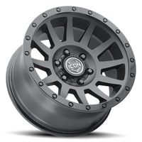 ICON Compression 18x9 / 5x5 / -12mm / 4.5in BS Double Black Wheel