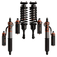 Fox 25-26 Toyota 4Runner 3.2 Factory Race Live Valve Front & Rear Coilovers (2-3in F / 0-2in R)