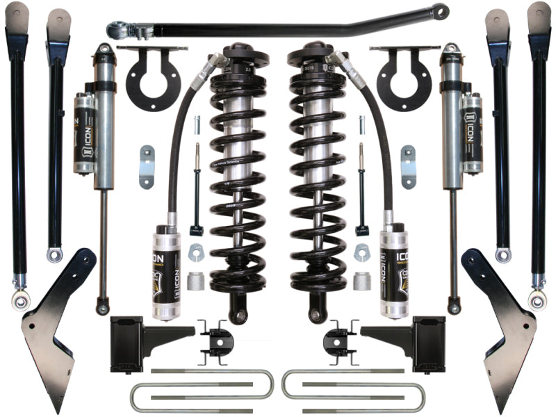 ICON 05-07 Ford F250/F350 4-5.5in Stage 4 Coilover Conversion System