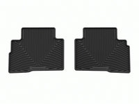 WeatherTech 22-24 Hyundai Tucson Hybrid Rear All-Weather Floor Mats - Black
