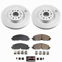 Power Stop 2020 Buick Enclave Front Z23 Coated Brake Kit