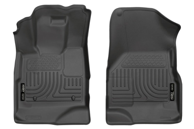 Husky Liners 10-17 Chevrolet Equinox/GMC Terrain WeatherBeater Front Floor Liner - Black