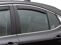 WeatherTech 08-12 Honda Accord Sedan Rear Side Window Deflectors - Matte Black