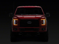 Raxiom 15-17 Ford F-150 CXR Series LED Headlights- Black Housing- Clear Lens