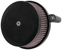 K&N 99+ Harley-Davidson Street Metal Intake System - Hammer Black