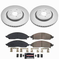 Power Stop 22-24 Jeep Grand Cherokee Front Z23 Coated Brake Kit