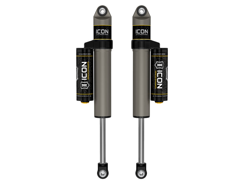 ICON 2021+ Ford F150 2WD 0-1in Lift Rear V.S. 2.5 Alum. Series Shocks Piggyback Res. - Pair