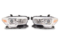 Raxiom 16-23 Toyota Tacoma Axial Series OE Replmnt Headlights- Chrome- Clear Lens