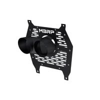 MBRP 24-25 Can-Am Maverick R Single Wall Angle Cut Dual 4-Inch Outlet Tip w/ Shield - Black