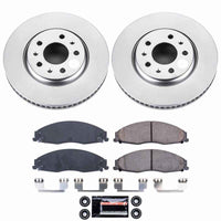 Power Stop 05-08 Cadillac STS Front Z23 Coated Brake Kit