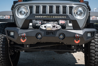 Body Armor 4x4 18in Single Row Blackout LED Light Bar