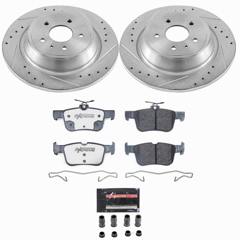 Power Stop 17-19 Ford Escape Rear Z36 Truck & Tow Brake Kit