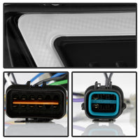 Spyder 08-17 Mitsubishi Lancer EVO 10 Projector Headlights - Black (PRO-YD-ML08V2HIDSI-SEQ-BK)