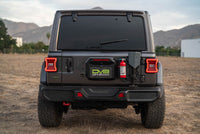 DV8 Offroad 2018-2025 Jeep Wrangler JL Tailgate Reinforcement Molle Panel