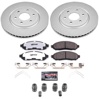 Power Stop 05-15 Nissan Frontier Front Z36 Coated Truck & Tow Brake Kit