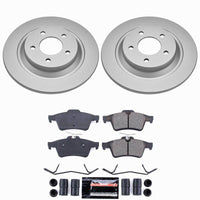 Power Stop 08-10 Mazda 5 Rear Z23 Coated Brake Kit