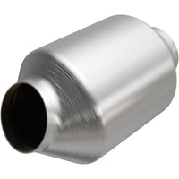 MagnaFlow Carb Compliant SS Univ. Catalytic Converter 8.125in Body L X 5in Body W (2.50 CA Spun)