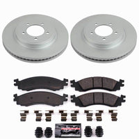 Power Stop 06-10 Ford Explorer Front Z23 Coated Brake Kit