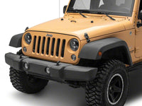 Raxiom 07-18 Jeep Wrangler JK Axial Series DB1 LED Headlights- Black Housing- Clear Lens