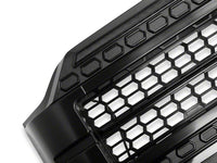 Raxiom 21-23 Ford F-150/ Exc.Raptor CXR Series LED Upper Replacement Grille with White DRL- Black