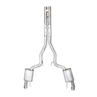 Stainless Works 2024 Mustang GT Catback Dual Tips Redline Sound H-Pipe Performance Connect Exhaust