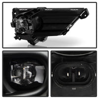 Spyder 20-22 Honda CRV (Excl Hybrid) OEM Full LED Fog Lights w/Switch - Clear (FL-HCRV20-LED-C)