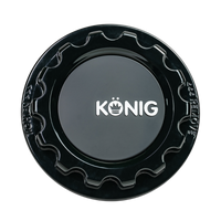 Konig MRK1 Gloss Black Gear Cap w/ Logo
