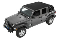 Bestop 18-26 Jeep Wrangler JL 4-Door Trektop (Premium Black Twill)
