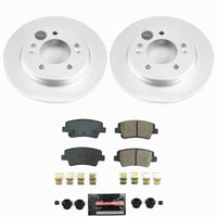 Power Stop 21-25 Hyundai Elantra Rear Z23 Coated Brake Kit
