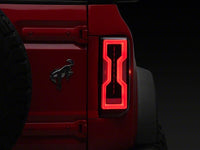 Raxiom 21-26 Ford Bronco Axial Series LED Tail Lights- Black Housing- Clear Lens