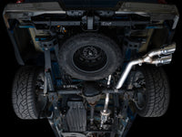 AWE Tuning 21-25 Ford F150 (14th Gen Reg Cab) Cat-Back Exhaust - 4.5in Dual Side Exit Chrome Tips