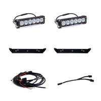 Baja Designs 2021+ Ford Raptor OnX6 Behind Grill Kit -10in. Clear D/C