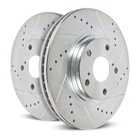 Power Stop 17-24 Mini Cooper Countryman Front Drilled & Slotted Rotor - Pair