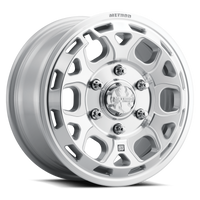 Method MR416 Bead Grip 15x7 / 6x5.5 / 74mm Offset / 78.30mm CB - Machined Clear Coat Wheel
