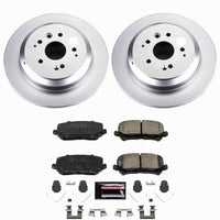 Power Stop 14-16 Acura MDX Rear Z23 Coated Brake Kit