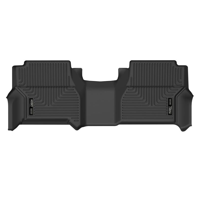 Husky Liners 08-21 Nissan Frontier Crew Cab X-Act Contour 2nd Row Floor Liner - Black