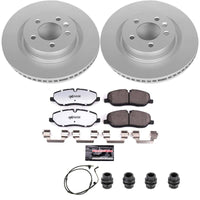 Power Stop 06-09 Land Rover Range Rover Sport Front Z36 Coated Truck & Tow Brake Kit