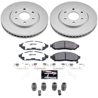 Power Stop 16-19 Nissan Frontier Front Z36 Coated Truck & Tow Brake Kit