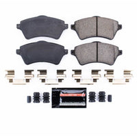 Power Stop 02-05 Land Rover Freelander Front Z23 Evo Sport Brake Pad w/Hardware