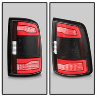 Spyder 19-24 Dodge Ram 2500/3500 HD LED Tail Lights - Blk (ALT-YD-DR19HDLEDBSAP-GRSEQ-BK)