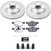 Power Stop 01-07 Ford Escape Front Z36 Coated Truck & Tow Brake Kit