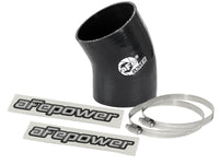 aFe Magnum FORCE Intake Coupling Kit (3 IN ID x 30 Deg.) Elbow Coupler - Black