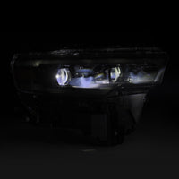 AlphaRex 25-26 Dodge Ram 1500 Luxx LED Proj Headlights -Alpha Black w/Activ Lit/Seq Signal/Switchbk
