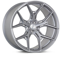 Vossen HF-5 - 20X11 / 5X120.65 / ET74 / FLAT / 70.3 - Satin Silver