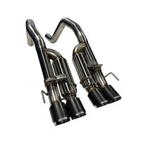 Kooks 09-13 Chevrolet Corvette Z06/ZR1 3in. Valved Axle-Back Exhaust w/ SS Tips