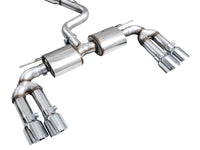 AWE Tuning 22-24 Audi 8Y S3 Touring Edition Exhaust - Chrome Silver Tips