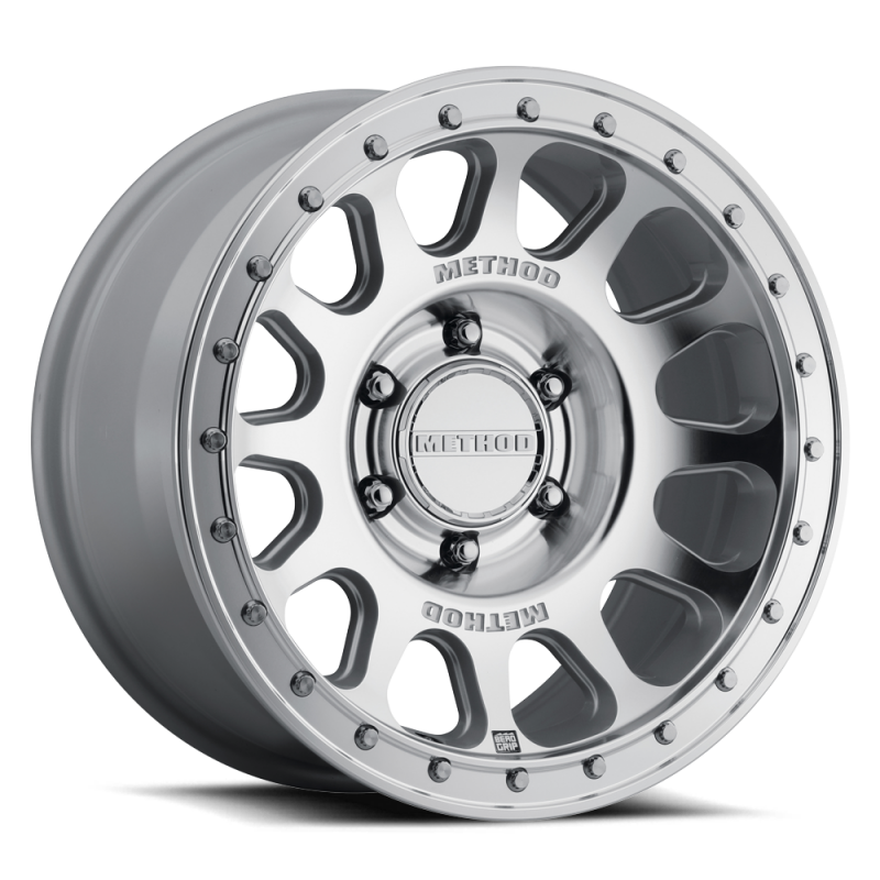 Method MR709 HD Bead Grip 17x 8.5in / ET0 / 6x135 BP / 87mm Bore - Machined Wheel