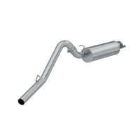 MBRP 00-06 Jeep Wrangler TJ Inline-4 2.5L/Inline-6 2.5in Aluminized Steel Cat Back Single Side Exit